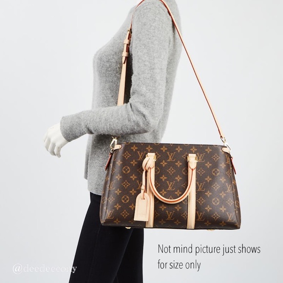 🤩LIKE NEW 🤩LOUIS VUITTON  TOTE / W Strap size MM - Picture 3 of 17